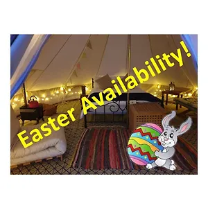 Holiday home 5m Xl Bell Tent With Log Burner Near Whitby, Saltburn-by-the-Sea